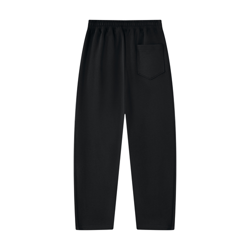 Unisex Tapered Straight Hem Sweatpants