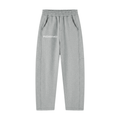 Unisex Tapered Straight Hem Sweatpants