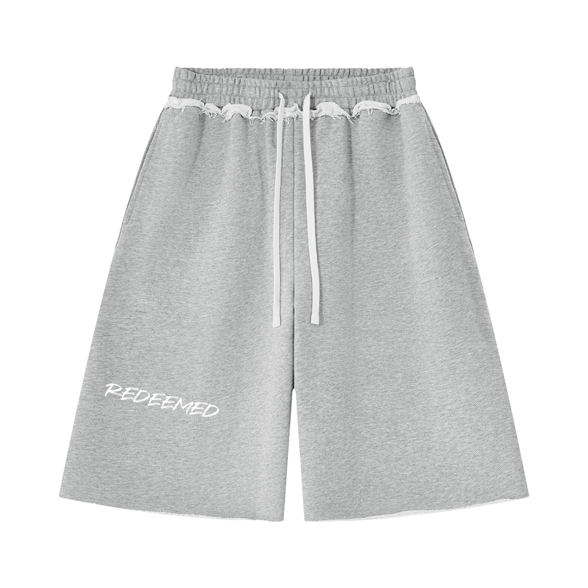 Unisex Heavyweight Raw Edge Shorts