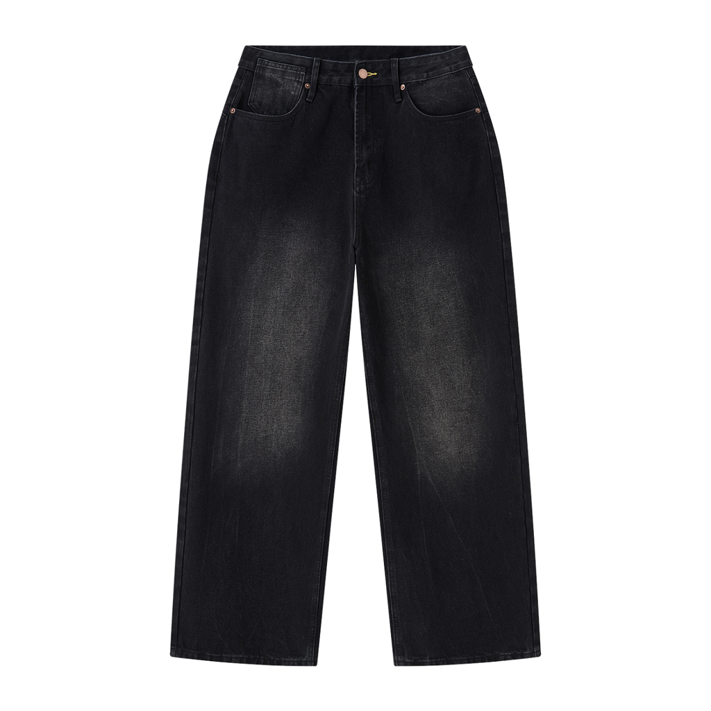 Redeemed Men's Vintage Wash Wide Leg Jeans