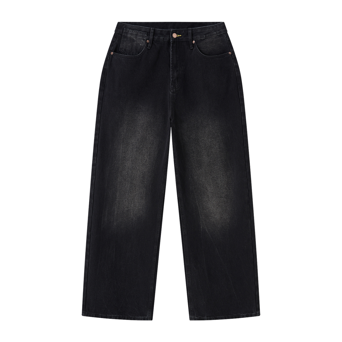 Redeemed Men's Vintage Wash Wide Leg Jeans